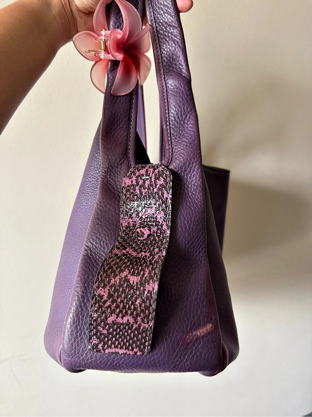Coach Purple Bandit Hobo - Picture 4 of 6